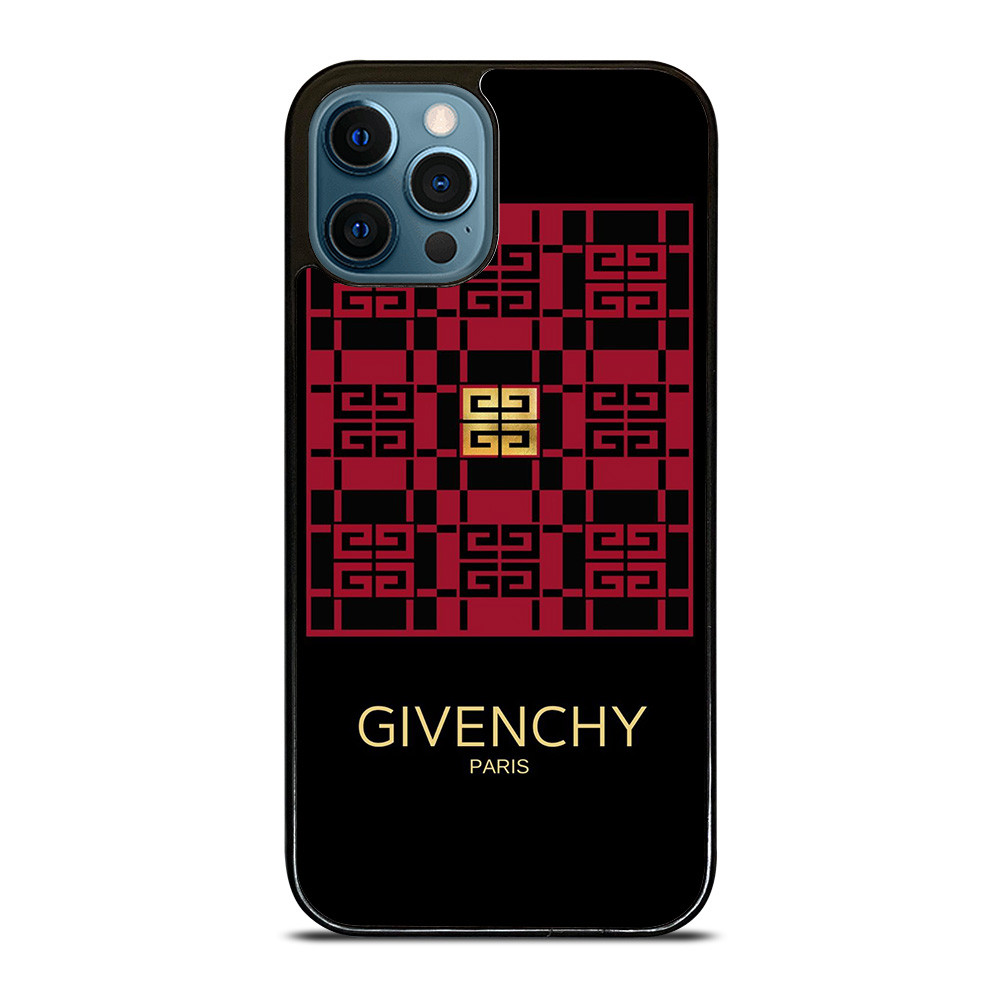 GIVENCHY - GIVENCHY iPhoneケース GIVENCHY PARIS LOGO RED GOLD iPhone 12 Pro Max Case Cover